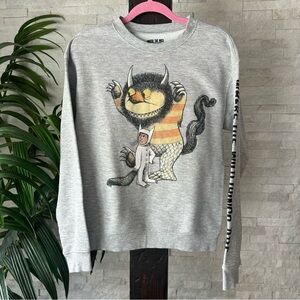 Where the Wild Things Are Grey Max Wild Things Sweatshirt Size M